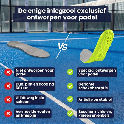 Padel ShockStep™ inläggssulor