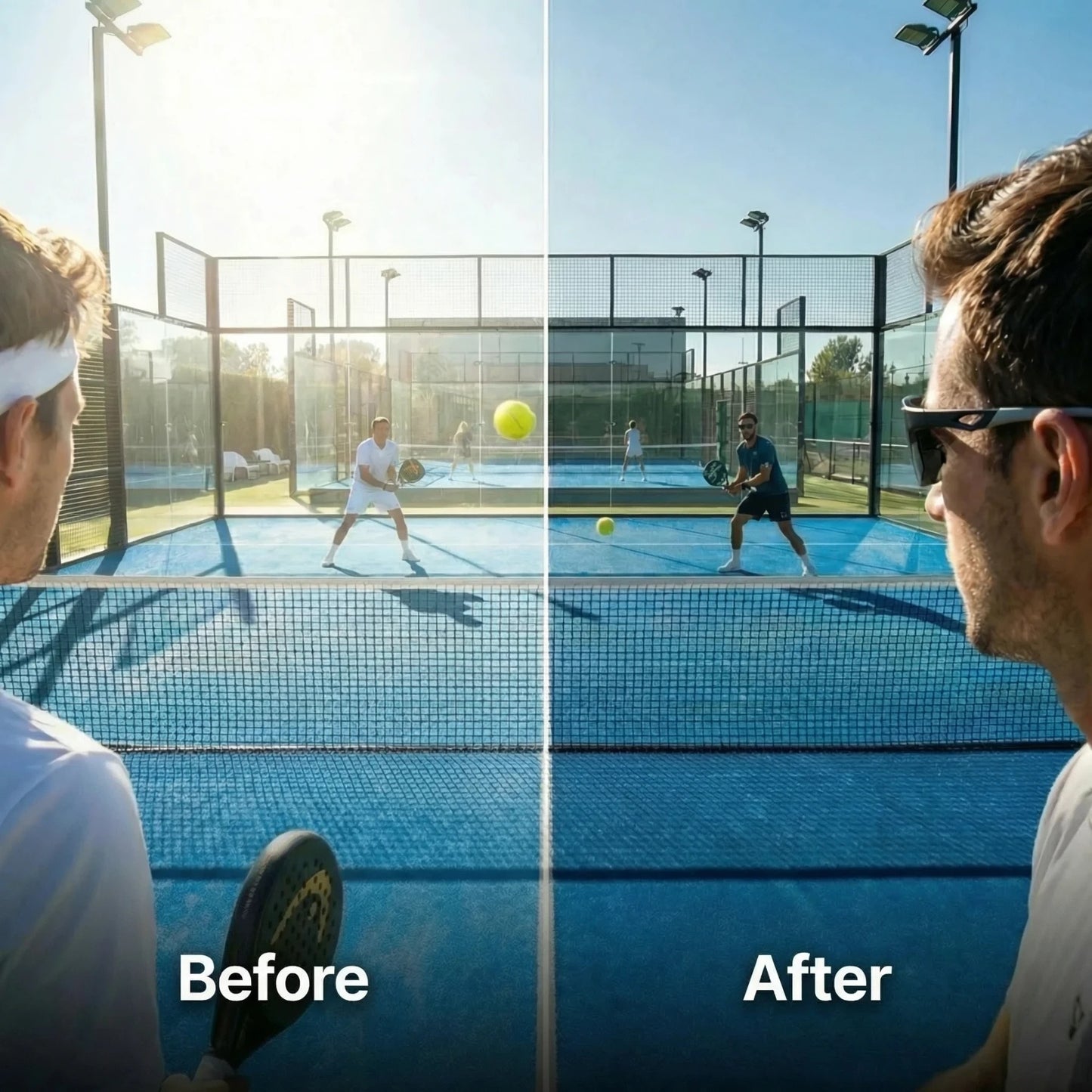 Padel-solglasögon